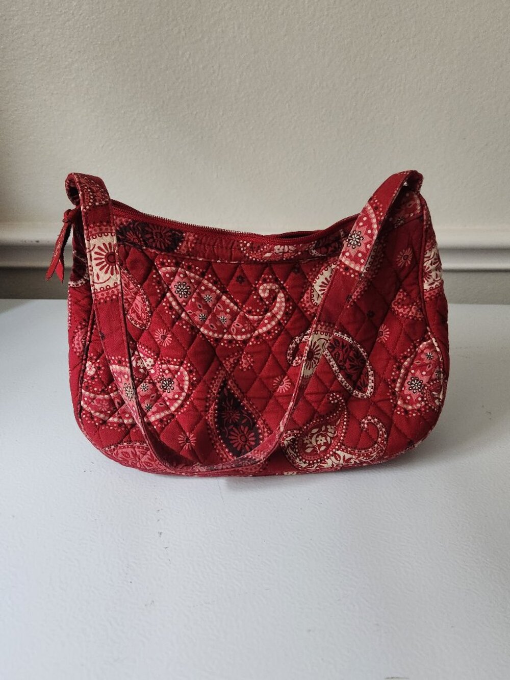 Vera Bradley - Red Paisley Shoulder Bag